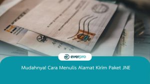 cara menulis alamat kirim paket jne
