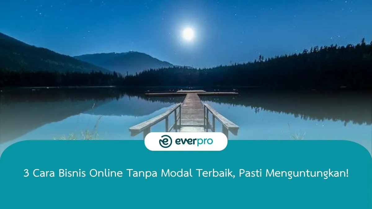 cara bisnis online tanpa modal