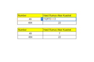 Cara Menghitung Rumus Akar Di Excel Mudah Everpro Id