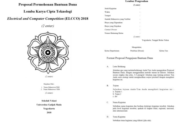 10 Contoh Proposal Pengajuan Dana Yang Benar Everpro 2960