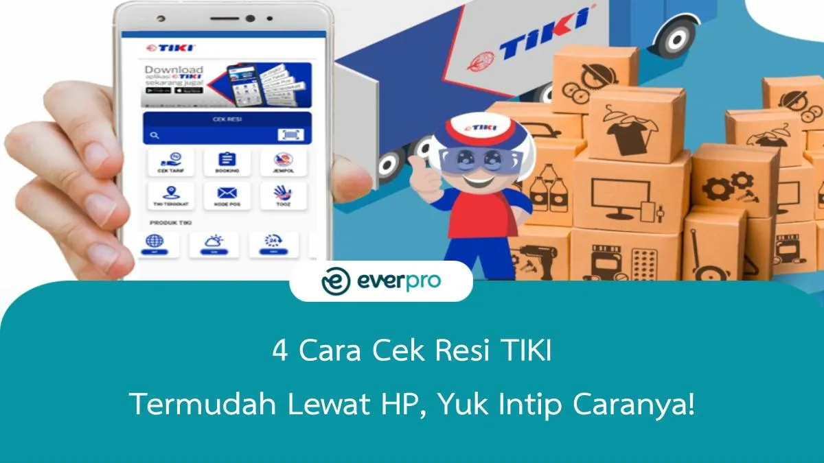cara cek resi tiki