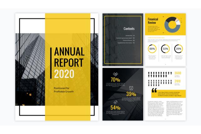 annual report adalah