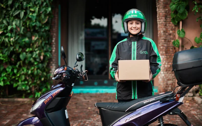 cara cek ongkir grab express