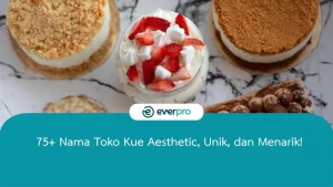 nama toko kue aesthetic