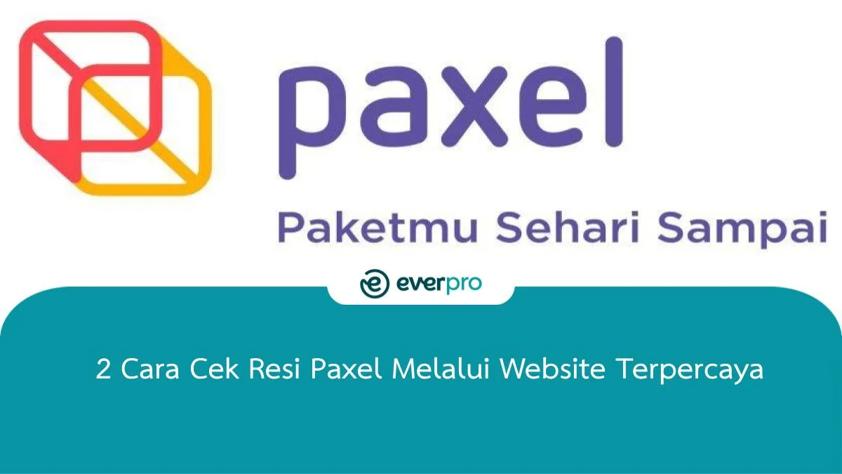 cara cek resi paxel