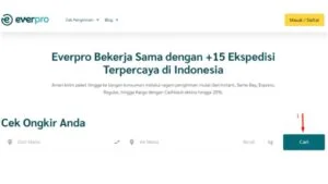 cara cek ongkir sicepat