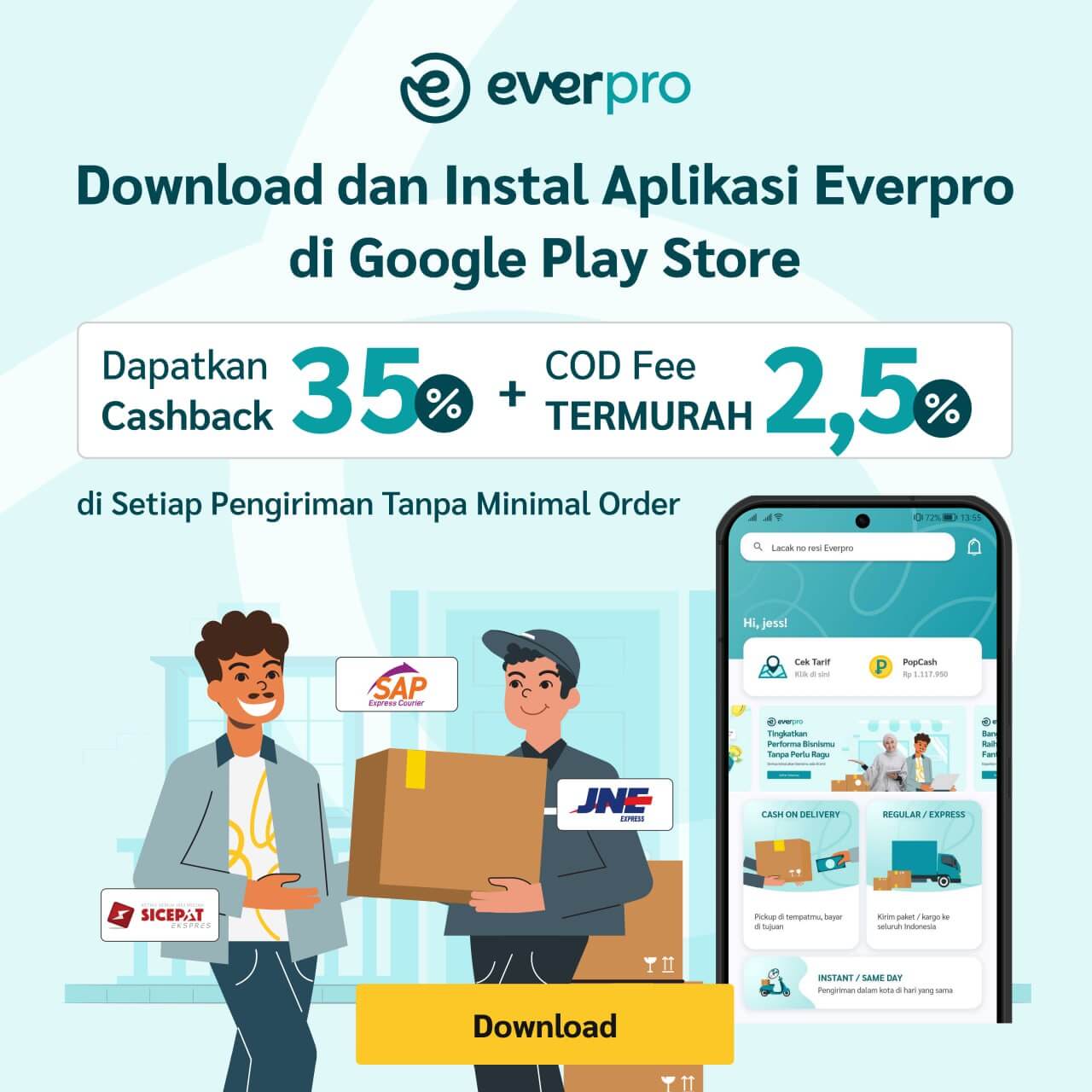 download dan install aplikasi everpro