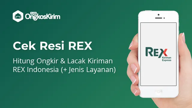 cara cek resi rex