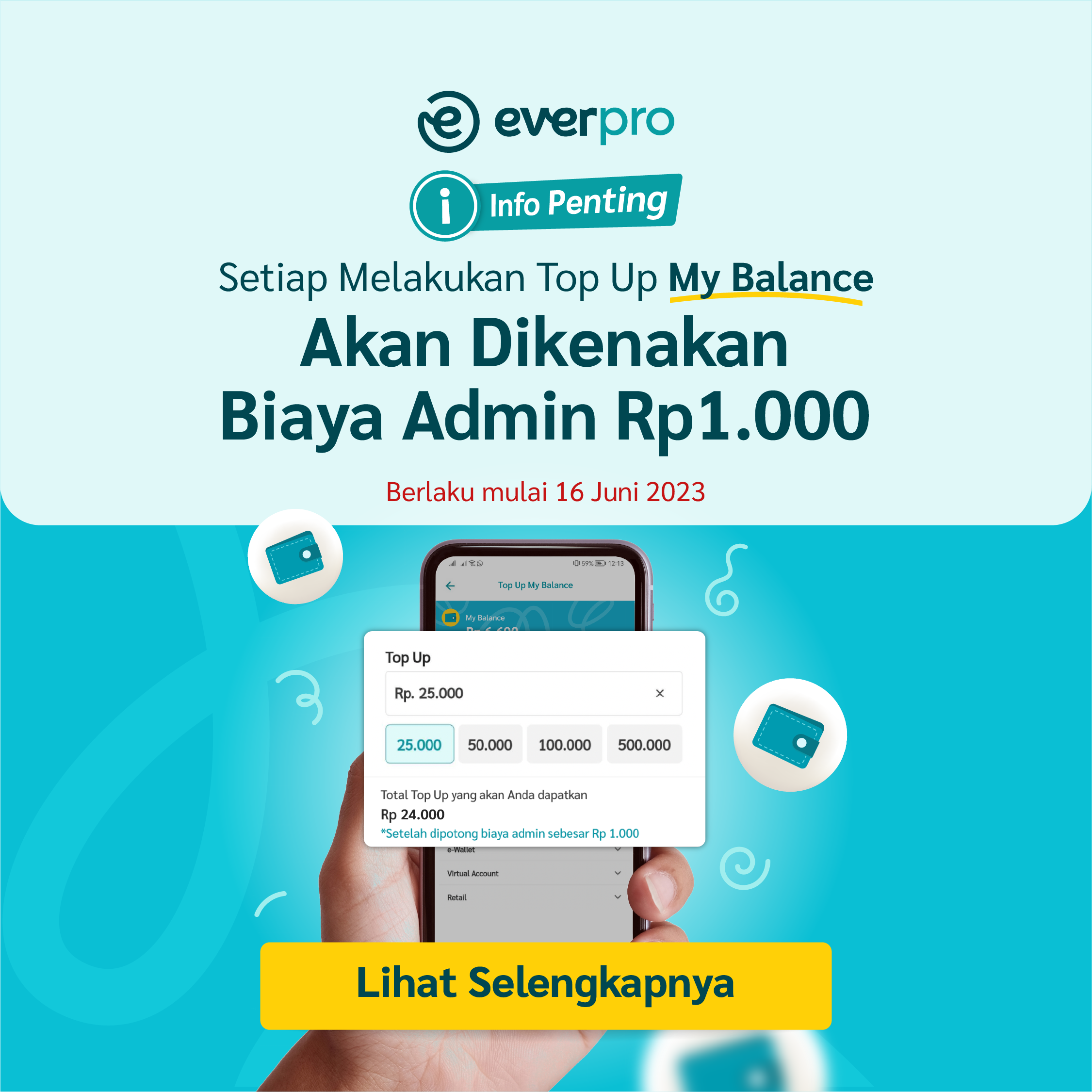 Admin Fee Top Up My Balance_In App Pop Up