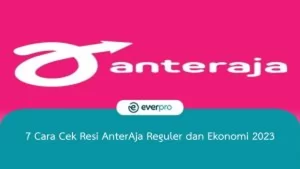 cara cek resi anteraja