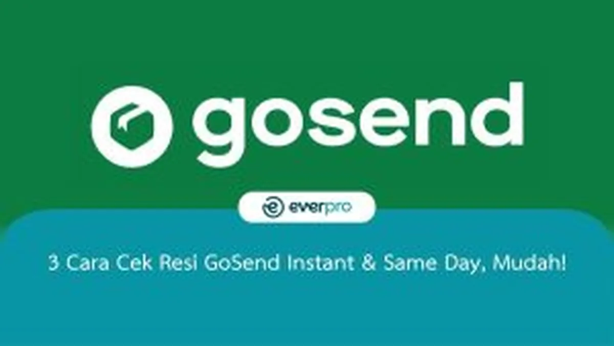 cara cek resi gosend