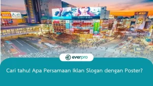 Apa persamaan iklan slogan dengan poster
