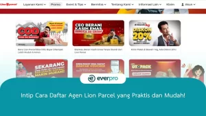 cara daftar agen lion parcel