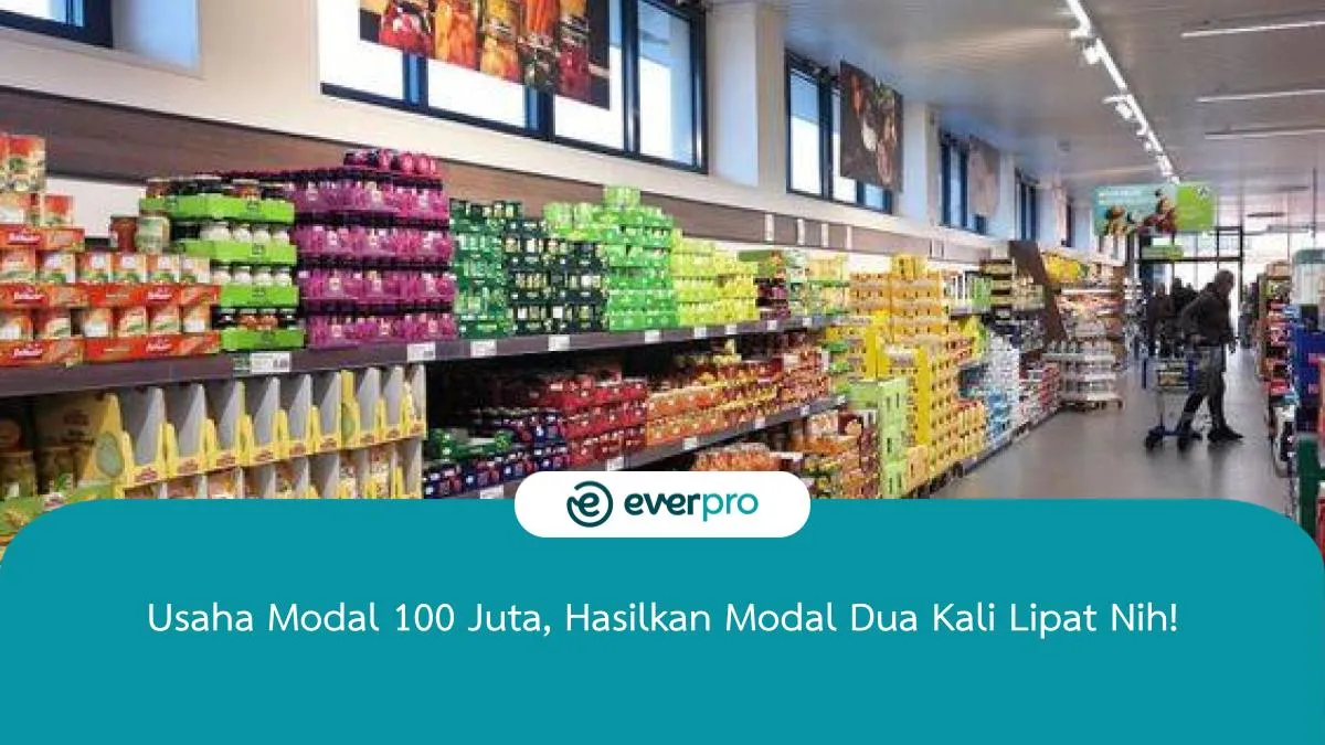 usaha modal 100 juta