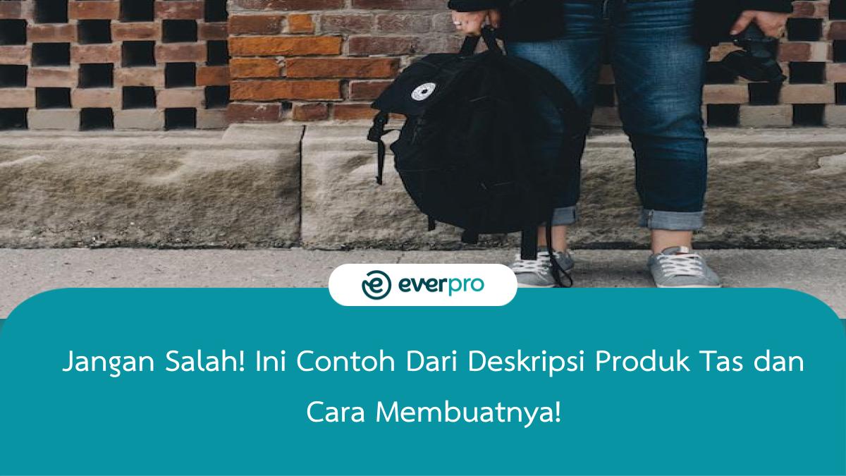 contoh deskripsi produk tas