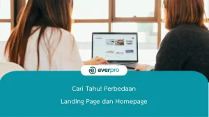 perbedaan landing page dan homepage