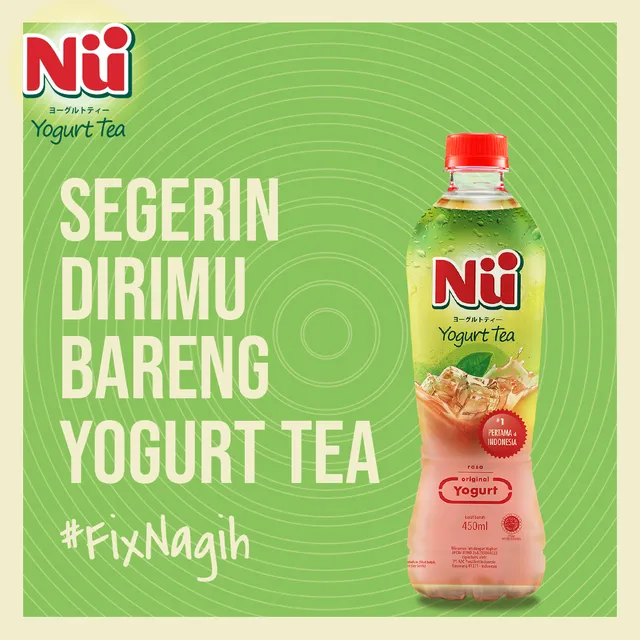 contoh iklan nu yogurt tea