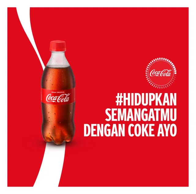 contoh iklan produk minuman coca cola