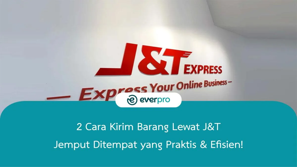 cara kirim barang lewat jnt jemput ditempat