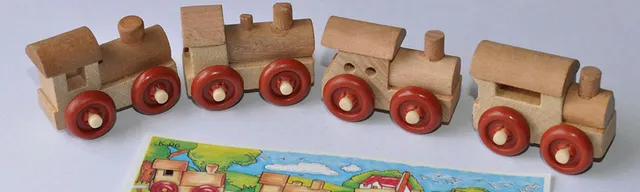 Mainan Kereta Kayu