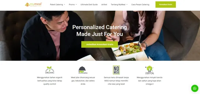 website my meal catering