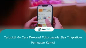 dekorasi toko lazada