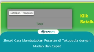 cara membatalkan pesanan di tokopedia