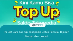 cara top up tokopedia