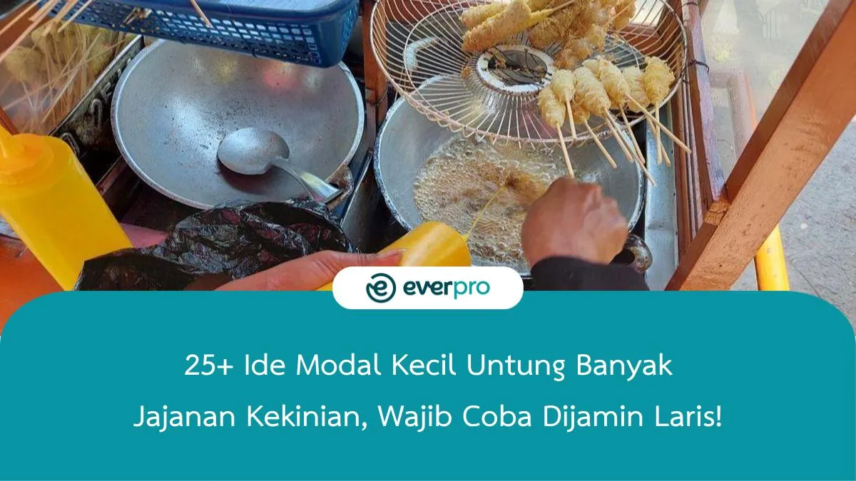 modal kecil untung banyak jajanan kekinian