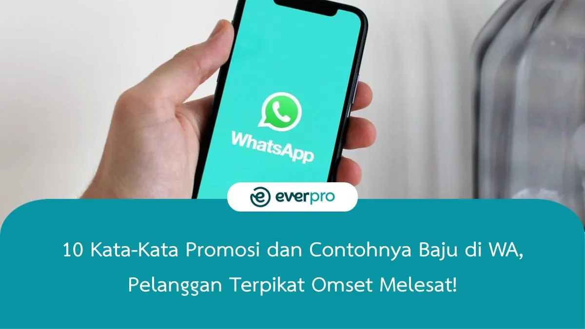 kata-kata promosi baju di wa