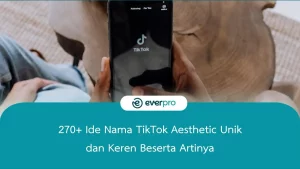 nama tiktok aesthetic