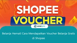 cara mendapatkan voucher belanja gratis di shopee
