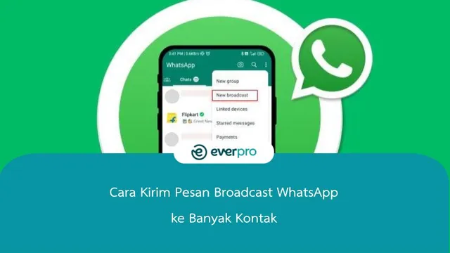 cara broadcast whatsapp