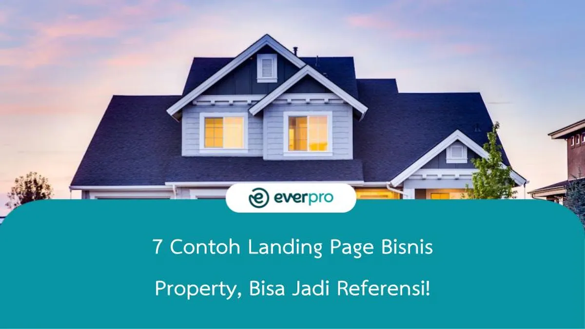 contoh landing page property
