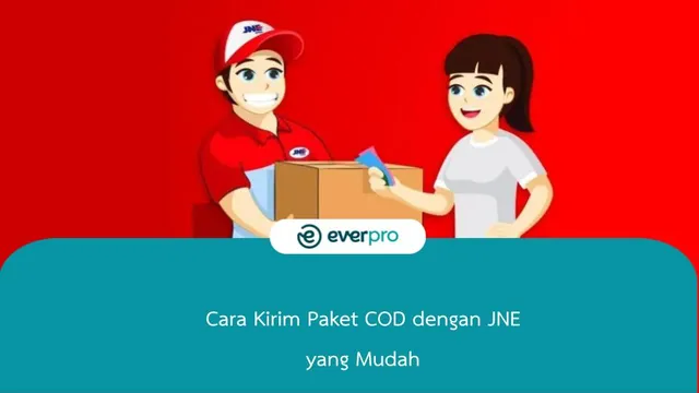 Cara Kirim Paket JNE COD