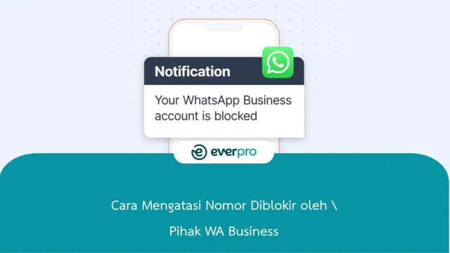 Cara Mengatasi Nomor Diblokir oleh Pihak WA Business