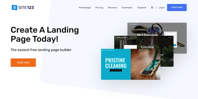 landing page gratis terbaik