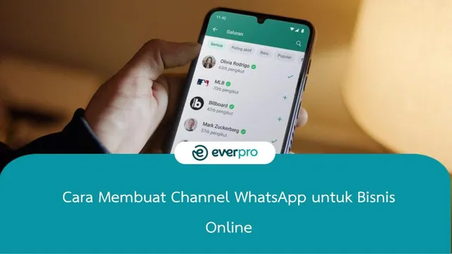 Cara Membuat Channel WhatsApp