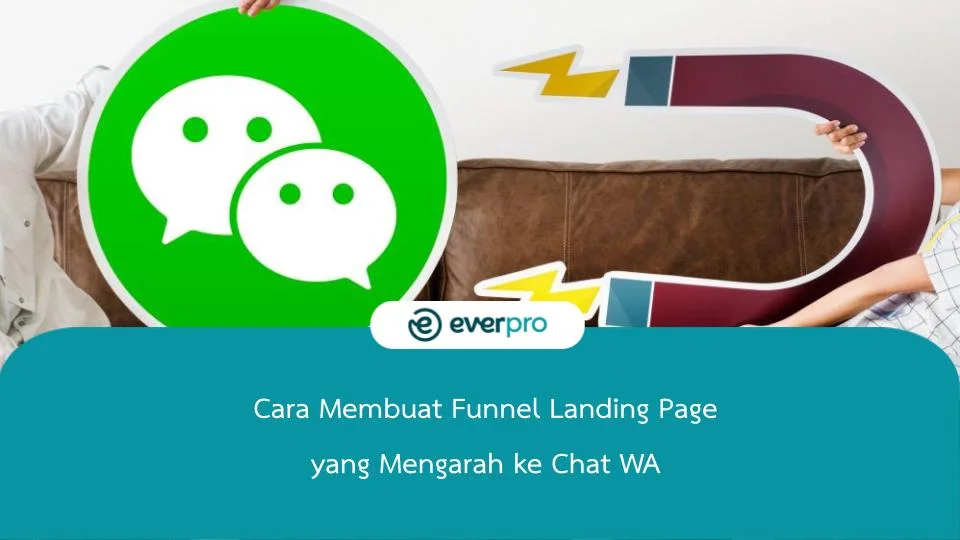 Bagaimana cara membuat funnel landing page ke chat