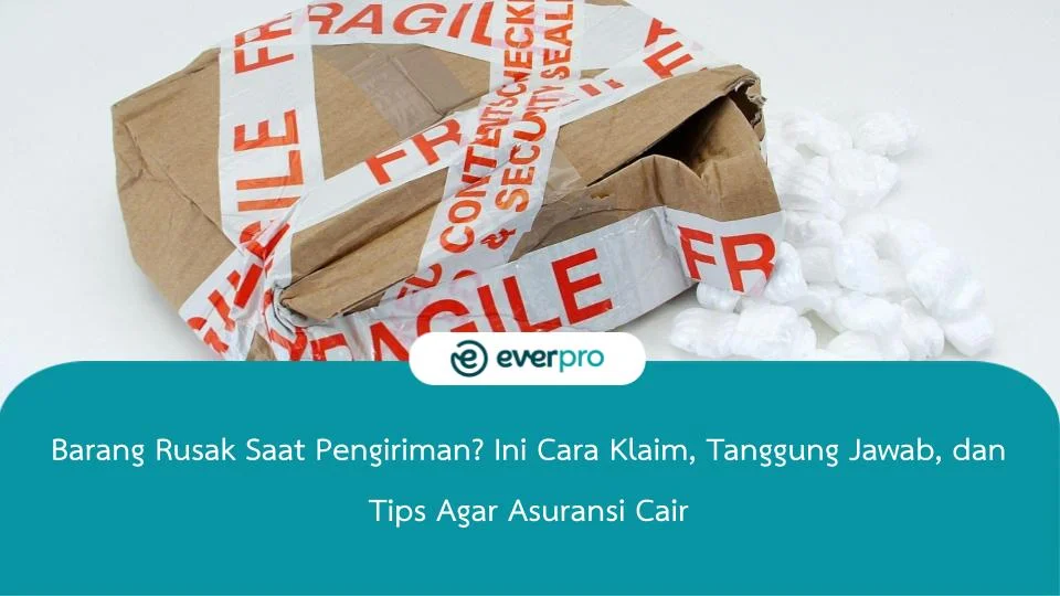 barang rusak saat pengiriman