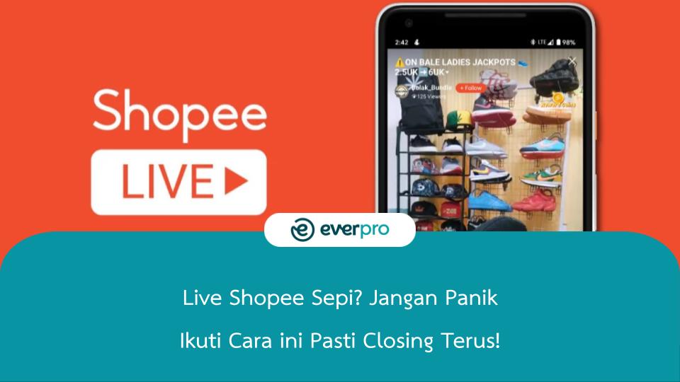 live shopee sepi