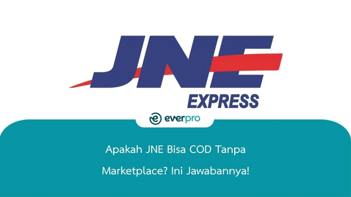 Apakah JNE Bisa COD Tanpa Marketplace